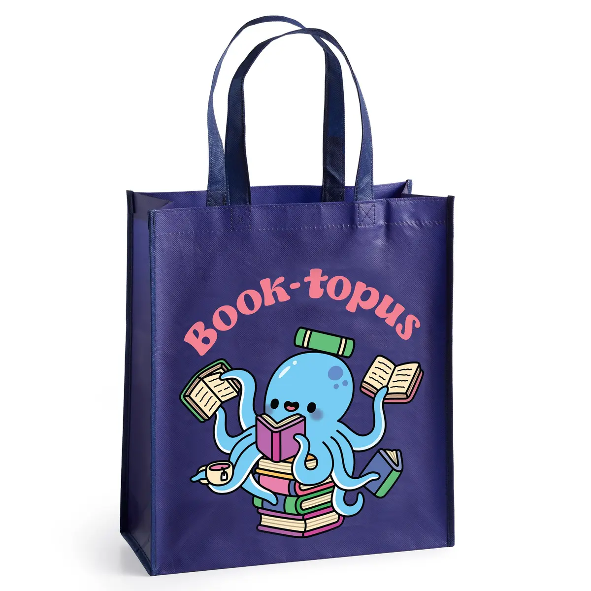 Book-topus Reusable Shopping Bag