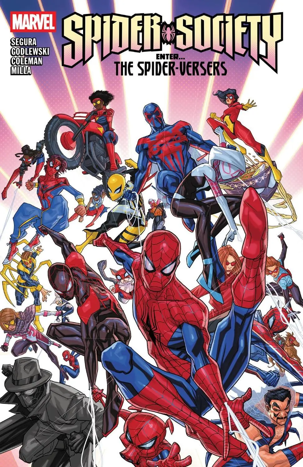 Spider-society Enter the Spider-versers