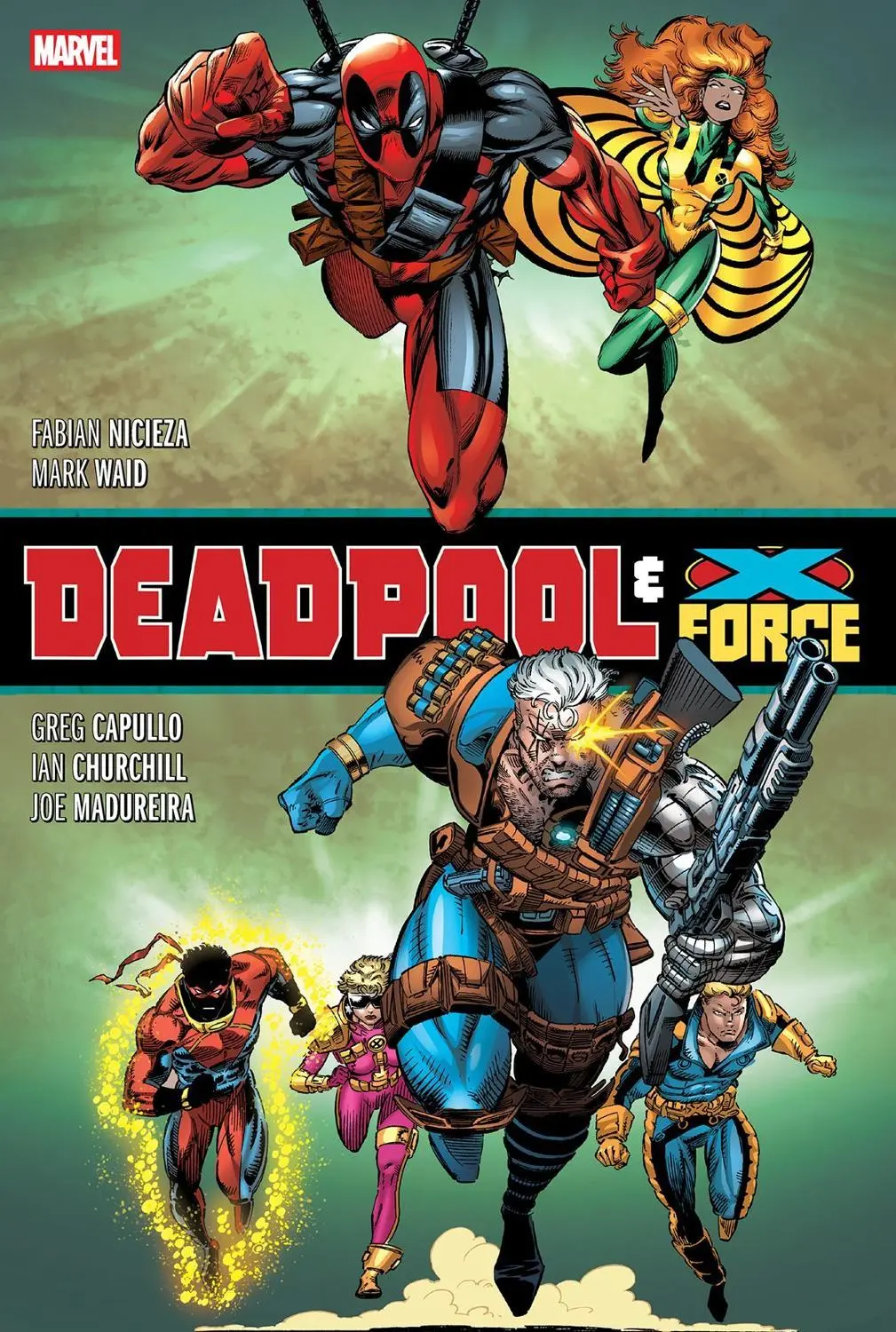 Deadpool & X-force Omnibus Ken Lashley Greg Capullo Cvr, Deadpool & X-force Omnibus Ken Lashley Greg Capullo Cvr