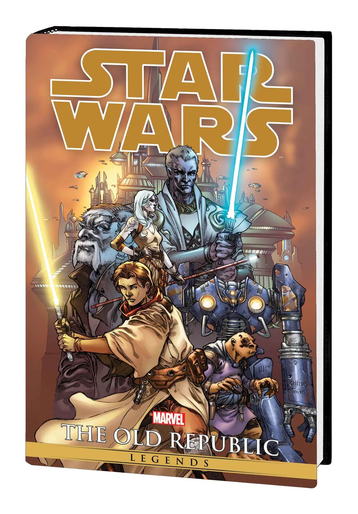 Star Wars Legends the Old Republic Omnibus Hc, Ching Cover