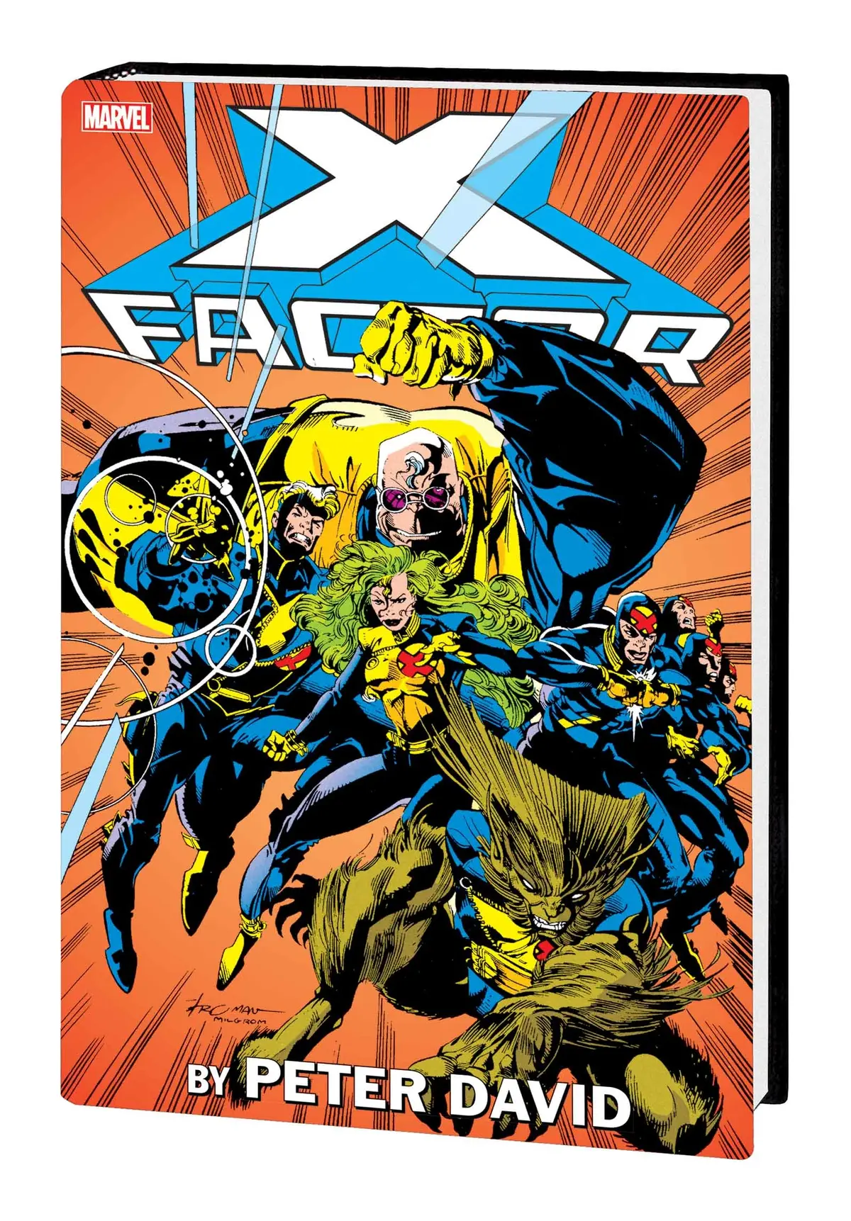 X-factor By Peter David Omnibus Hc, Larry Stroman Cover