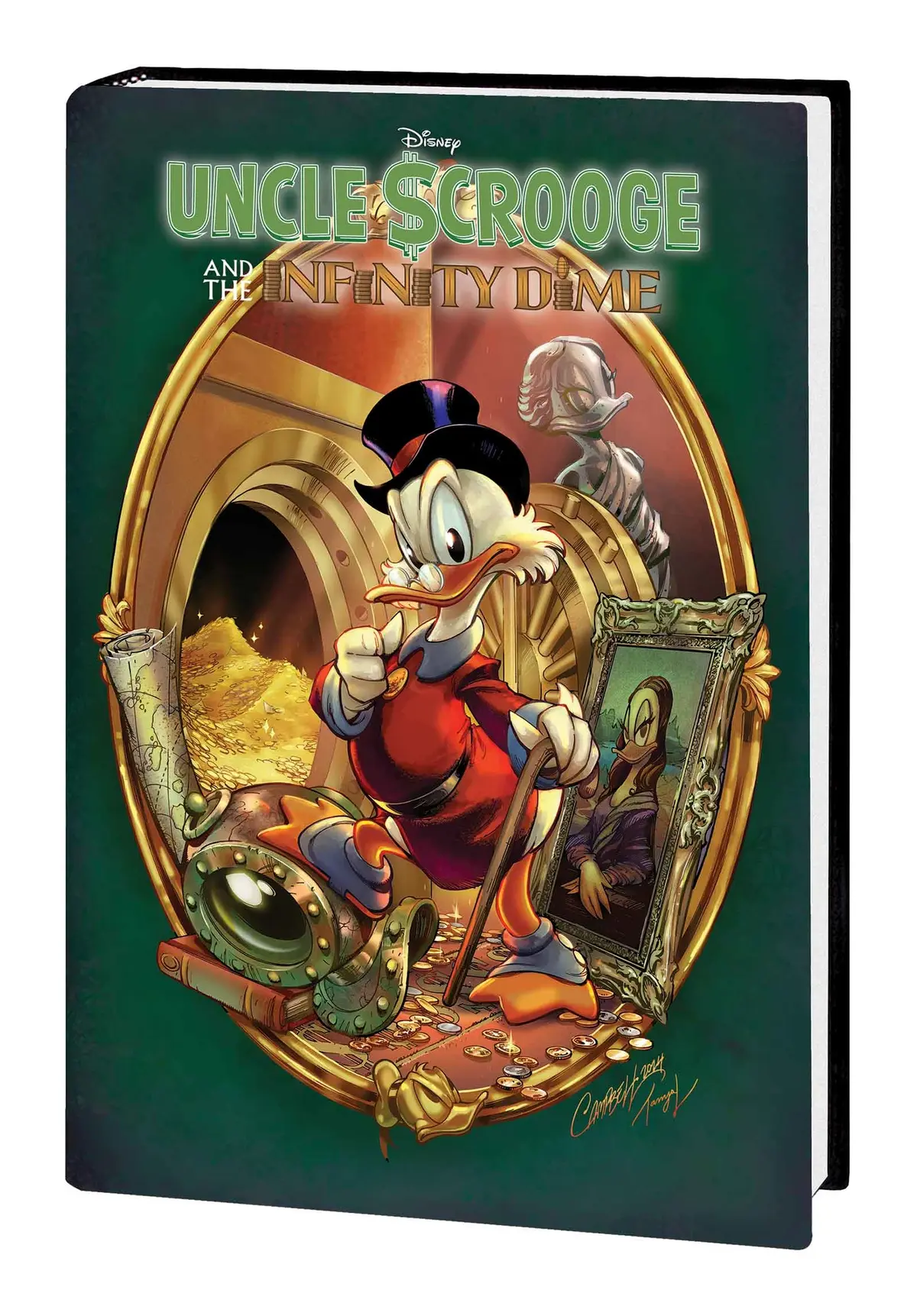 Uncle Scrooge Infinity Dime Gallery Edition Campbell Dm Variant