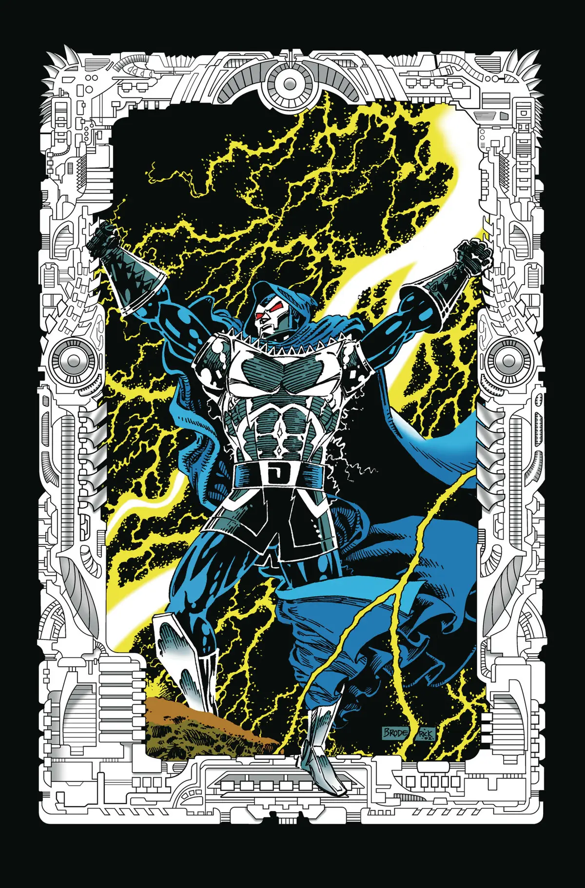 Fantastic Four Doom 2099 Omnibus Pat Broderick Cvr, Fantastic Four Doom 2099 Omnibus Pat Broderick Cvr
