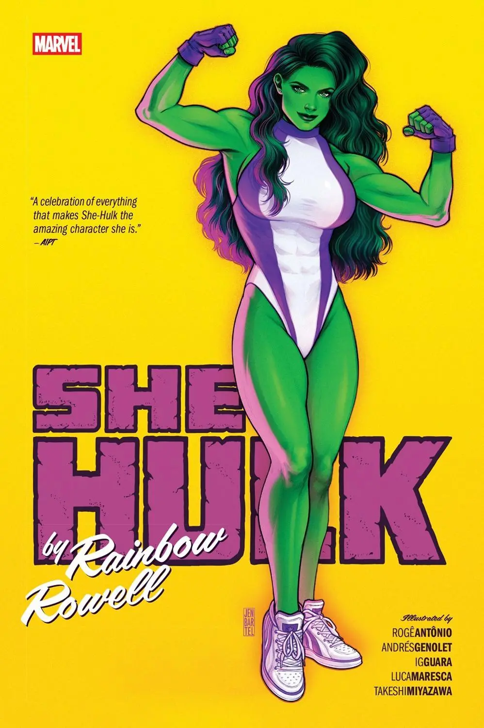 She-hulk By Rainbow Rowell Omnibus Jen Bartel Cvr, She-hulk By Rainbow Rowell Omnibus Jen Bartel Cvr
