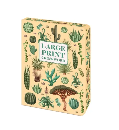 Large Print Crosswords: Over 80 Puzzles