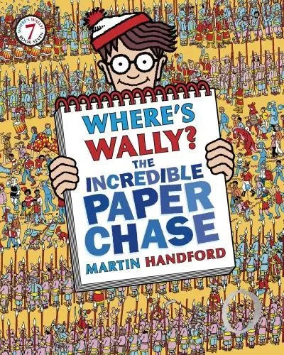 Where's Wally? The Incredible Paper Chase: From the original search-and-find series – packed with dinosaurs, castles and monsters, plus a fun board game and press-out circus for hours of imaginative play! Perfect gift for all ages