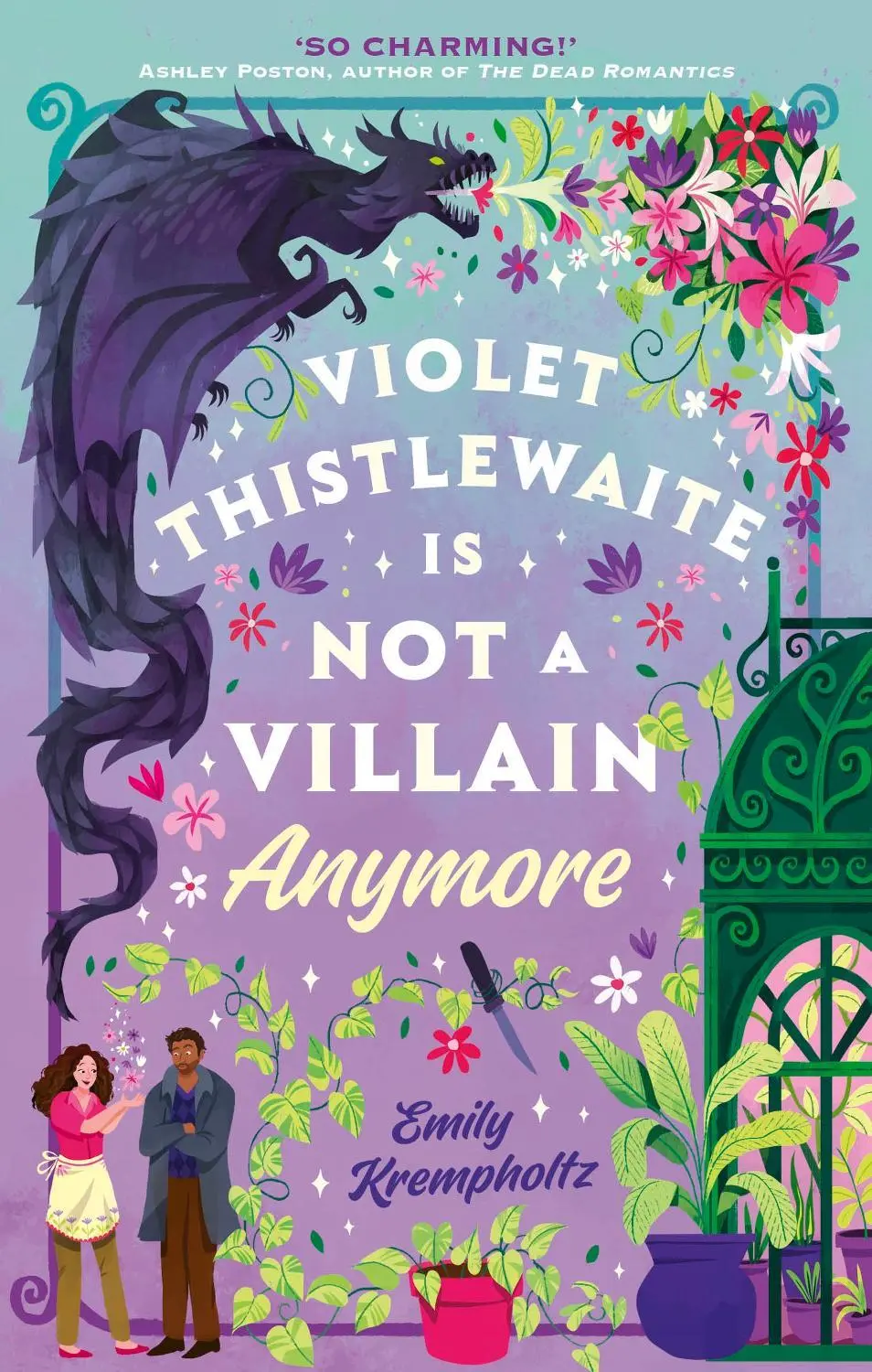 Violet Thistlewaite is Not a Villain Anymore: A charming, must-read 2026 cosy fantasy romance debut with grumpy/sunshine vibes, small-town magic, and heartwarming second chances