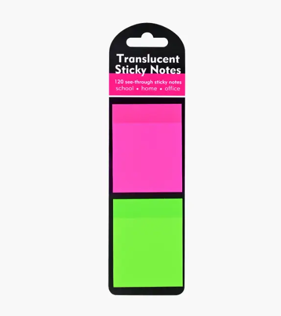 Translucent Sticky Notes