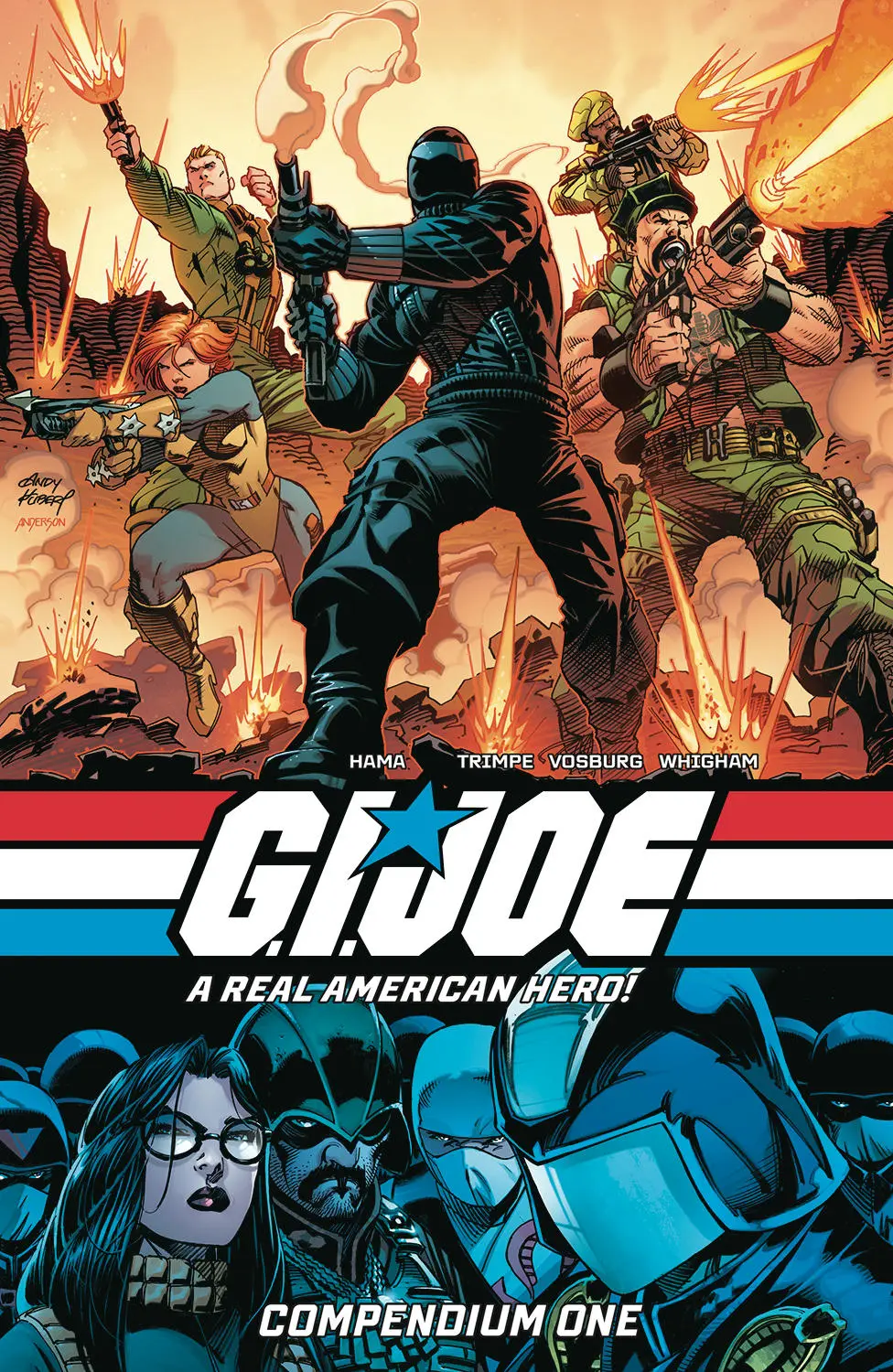 Gi Joe a Real American Hero Compendium Tp, Cover A Kubert