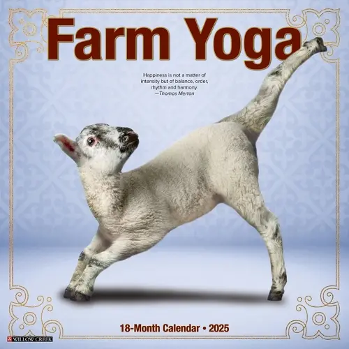 Farm Yoga 2026 Wall Calendar