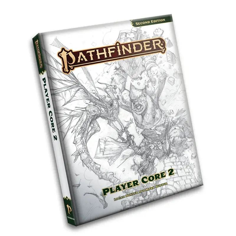 Player Core Rulebook 2 Sketch Cover HC