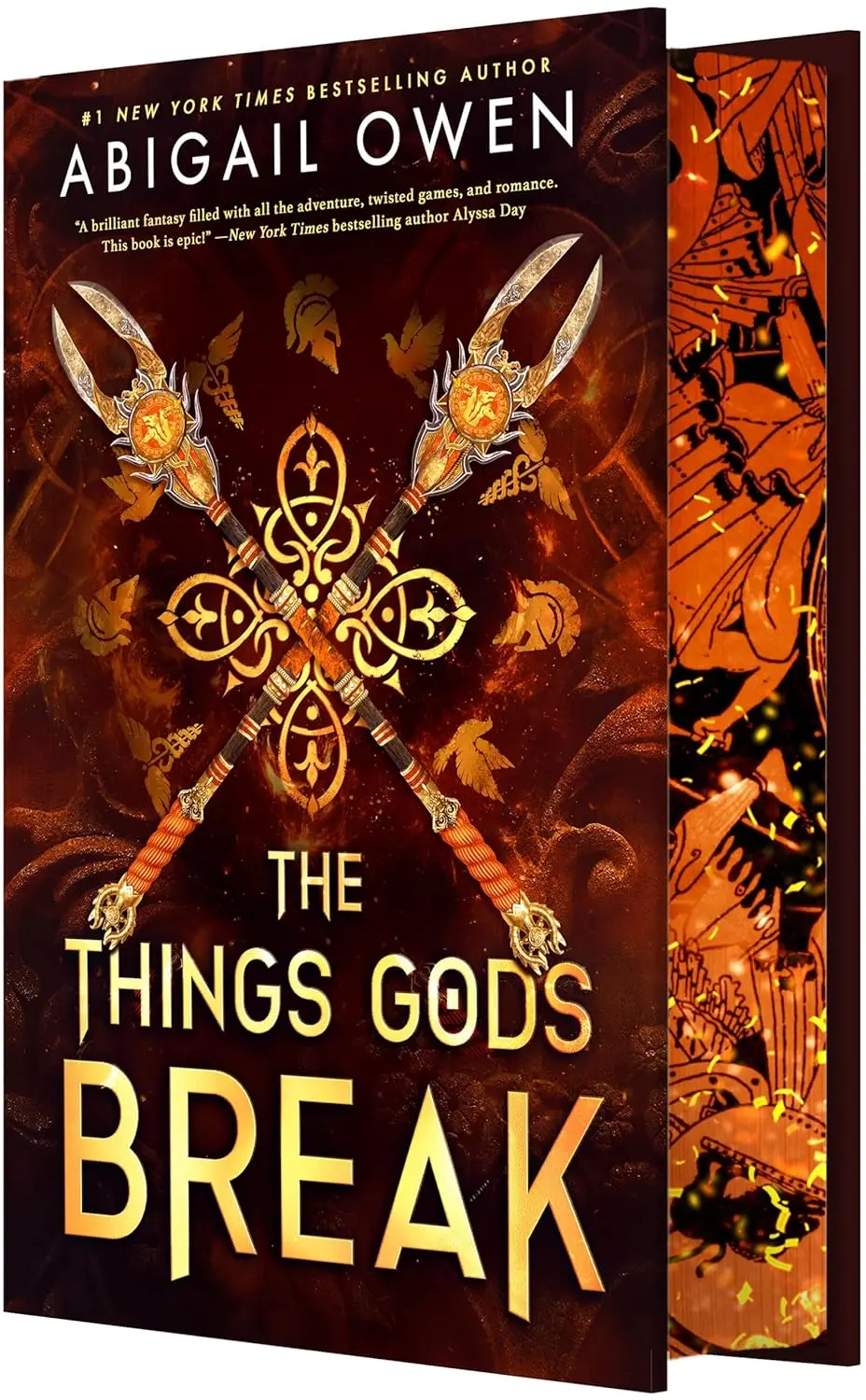 The Things Gods Break: A High-Stakes Greek Gods Romantasy
