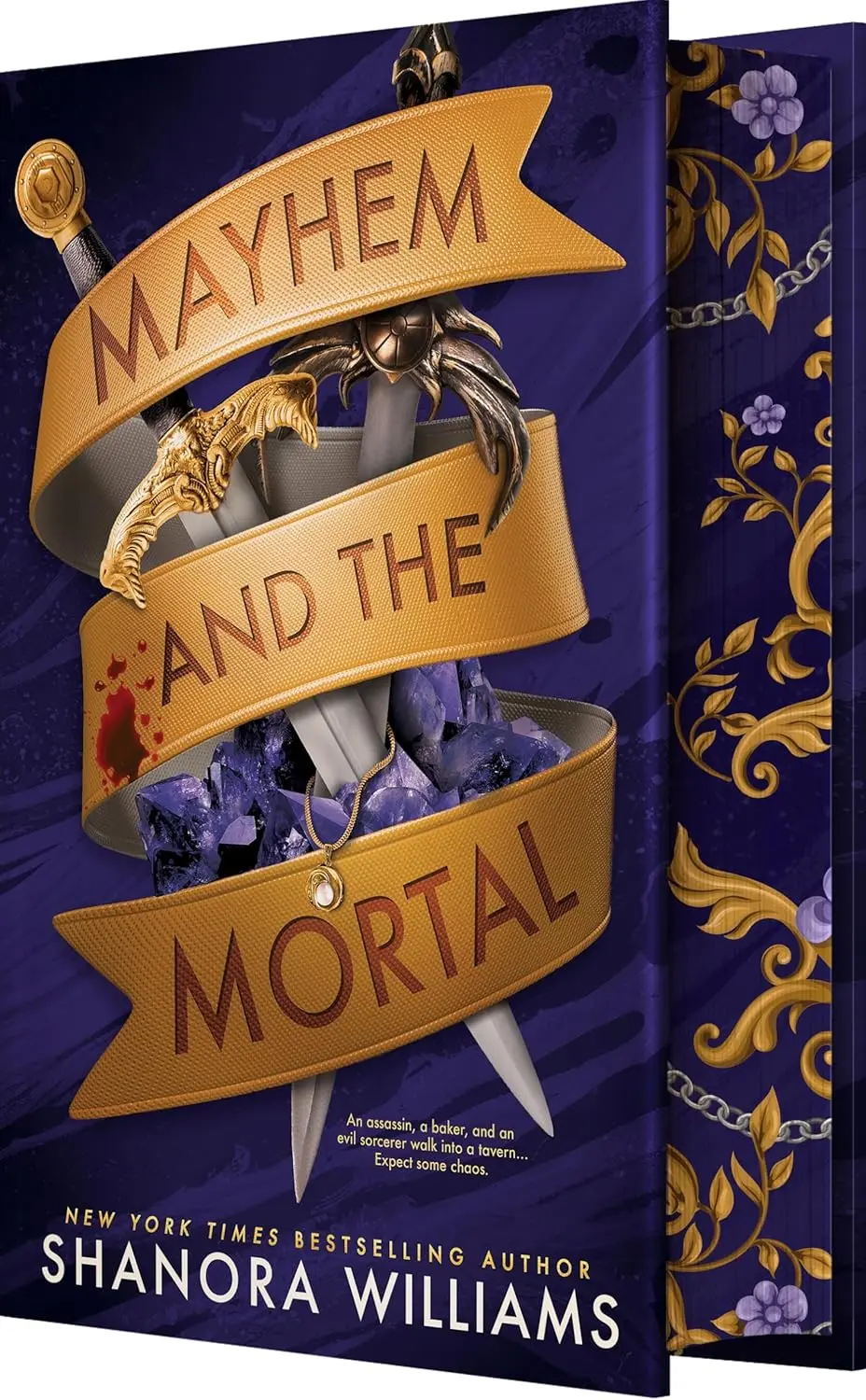 Mayhem and the Mortal: A Morally Gray Hero Enemies-To-Lovers Fantasy Romance
