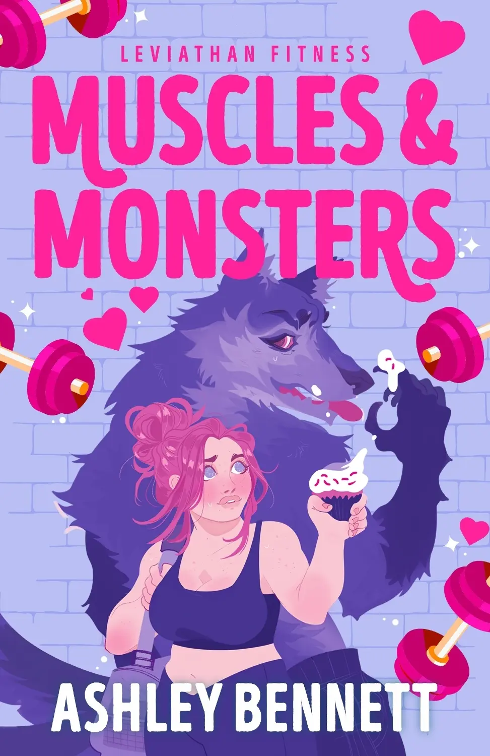 Muscles and Monsters: The must-read sweet and spicy, small-town monster romance for 2026 (Leviathan Fitness Book 1)