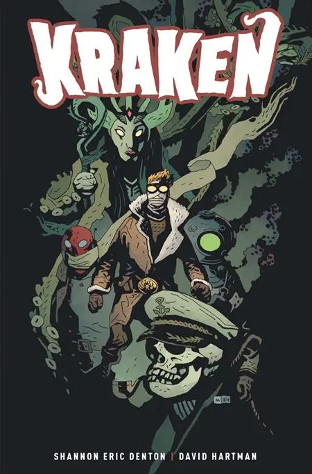 Kraken Mike Mignola DM Edition Cover
