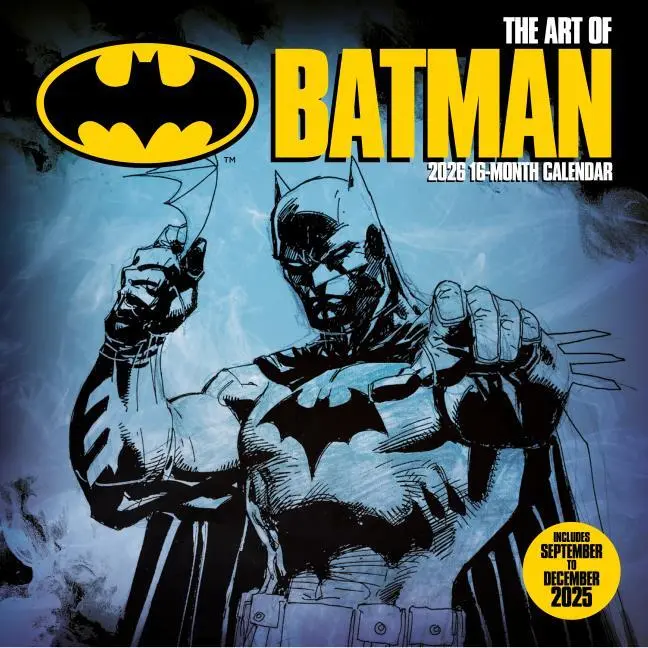 Batman 2026 Square Calendar