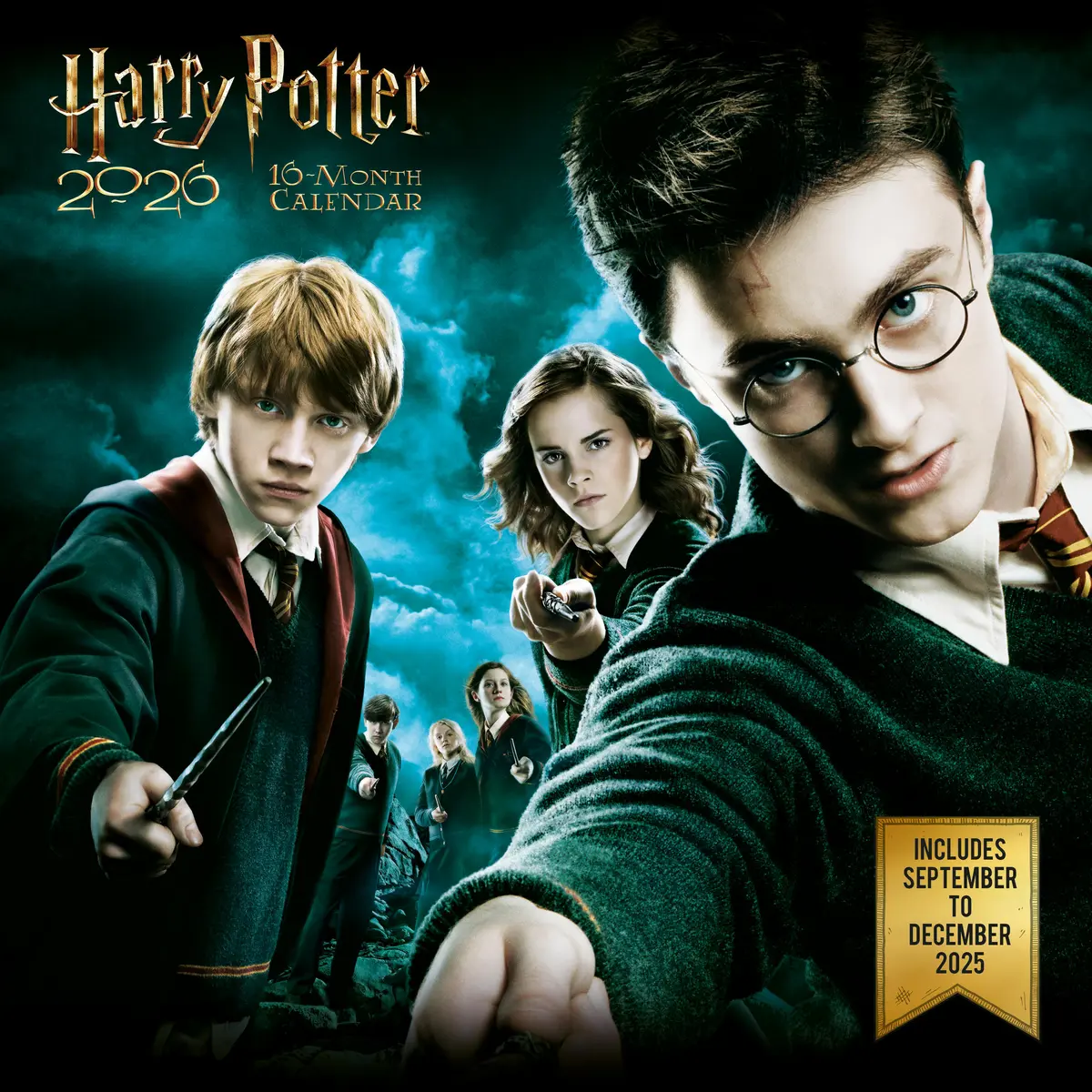 Harry Potter 2026 Square Calendar