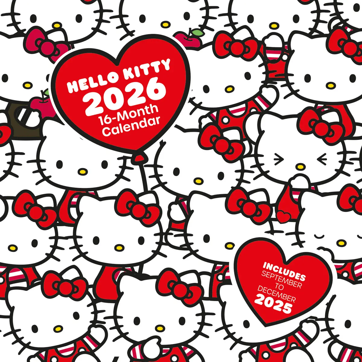 Hello Kitty 2026 Square Calendar