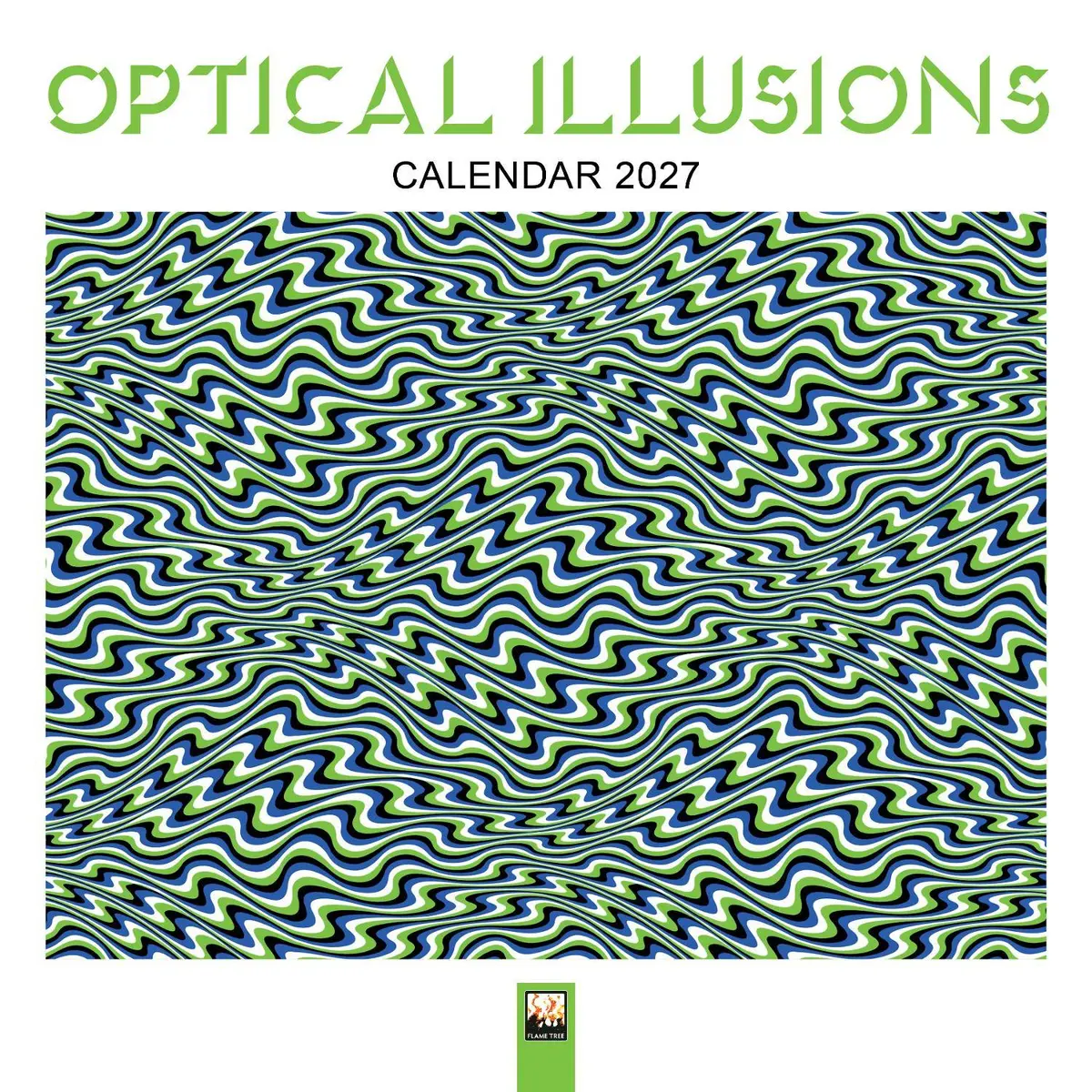 Optical Illusions Wall Calendar 2027 (Art Calendar)