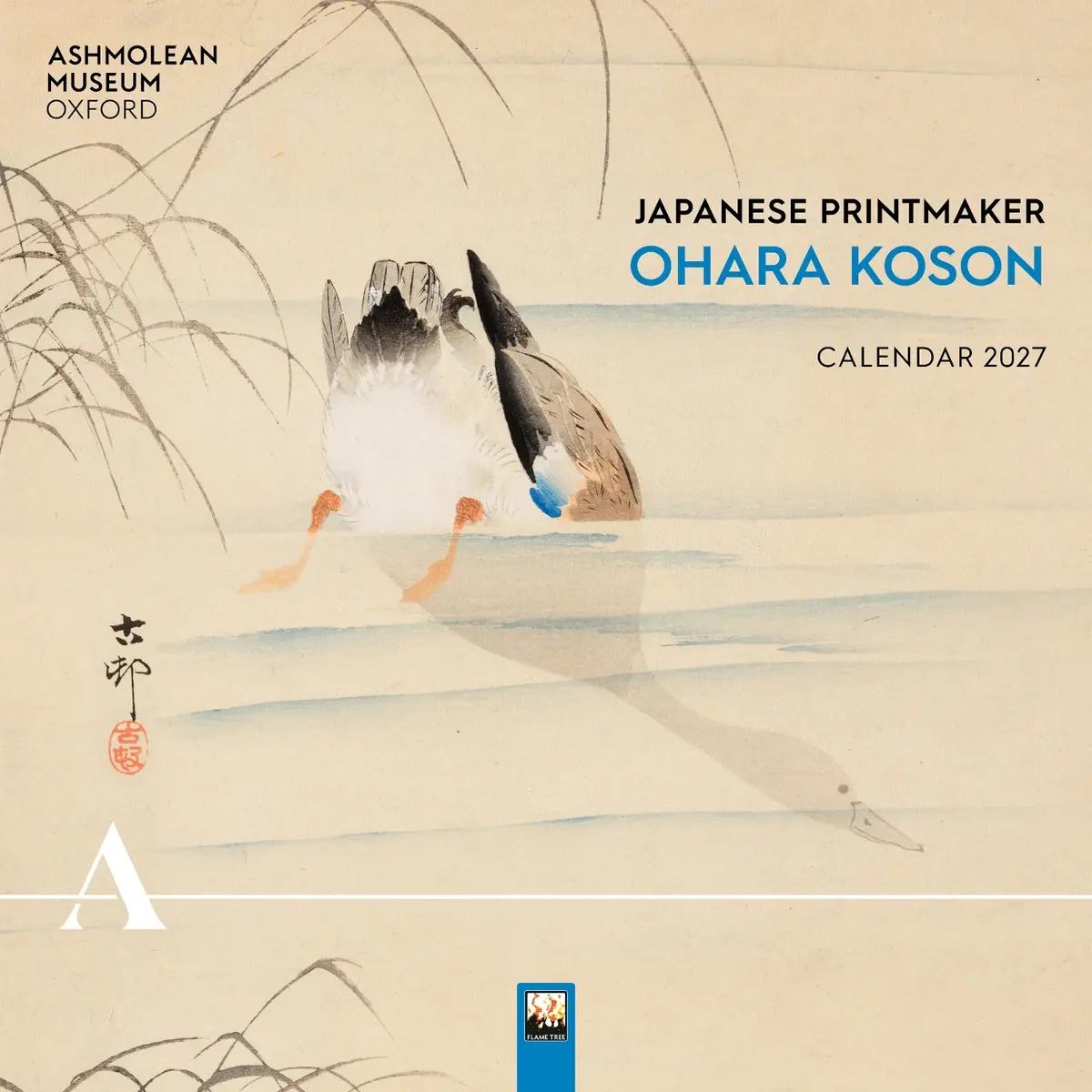 Ashmolean Museum: Japanese Printmaker Ohara Koson Wall Calendar 2027 (Art Calendar)