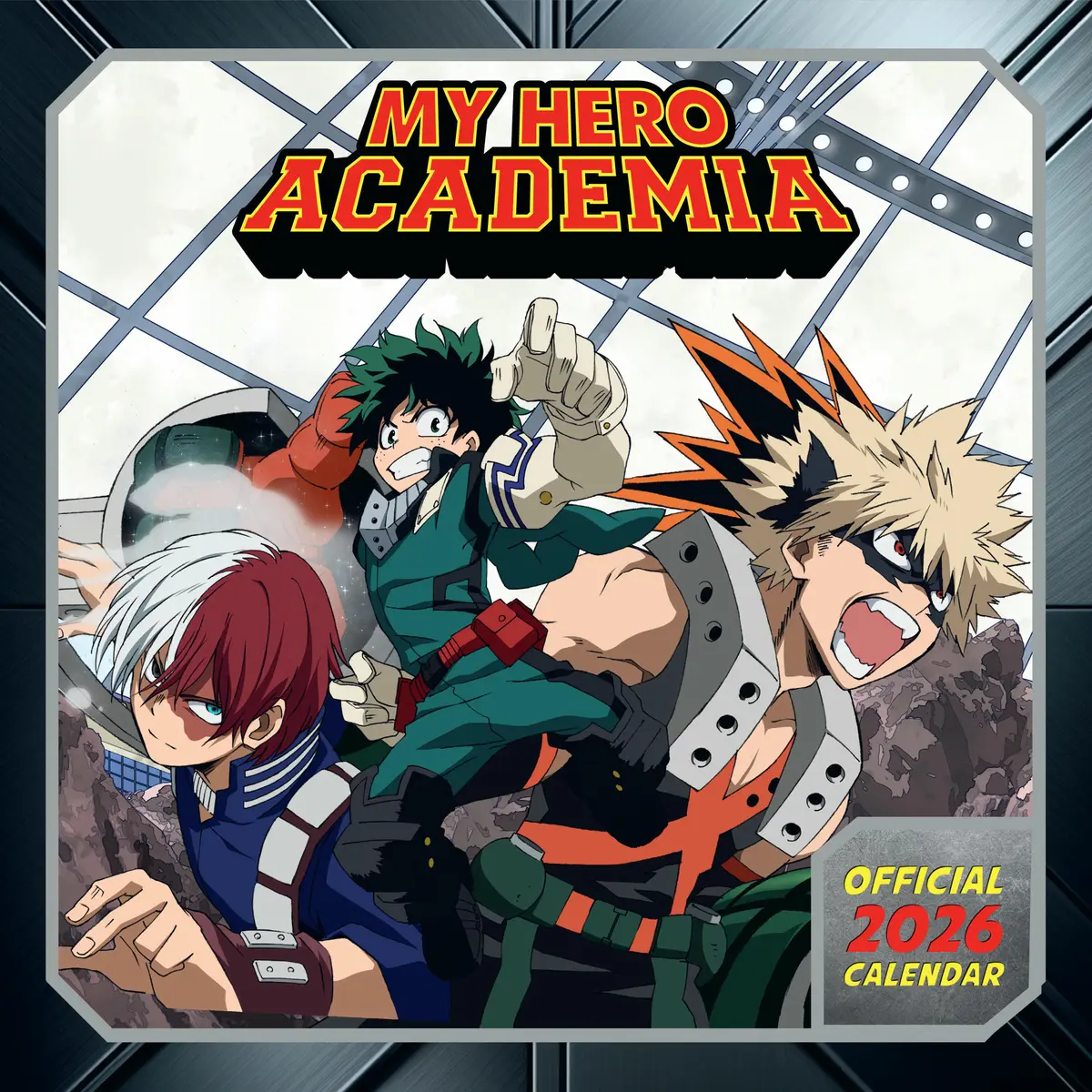MY HERO ACADEMIA 2026 SQUARE CALENDAR