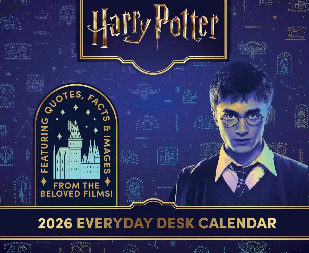 Harry Potter 2026 Desk Block Calendar