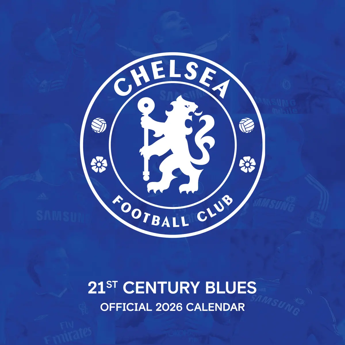 Chelsea Fc Legends 2026 Square Calendar
