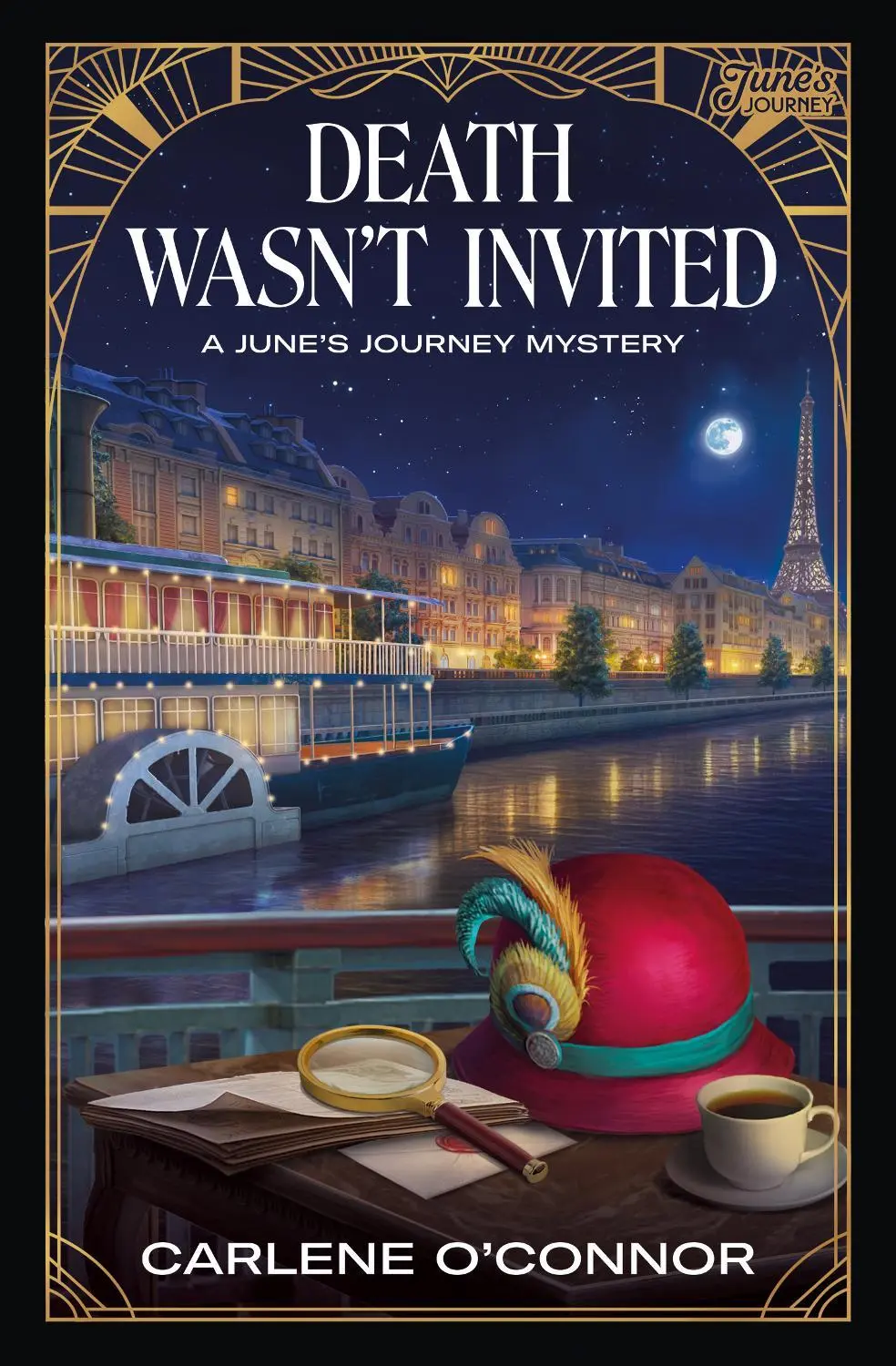 Death Wasn't Invited: A June's Journey Mystery
