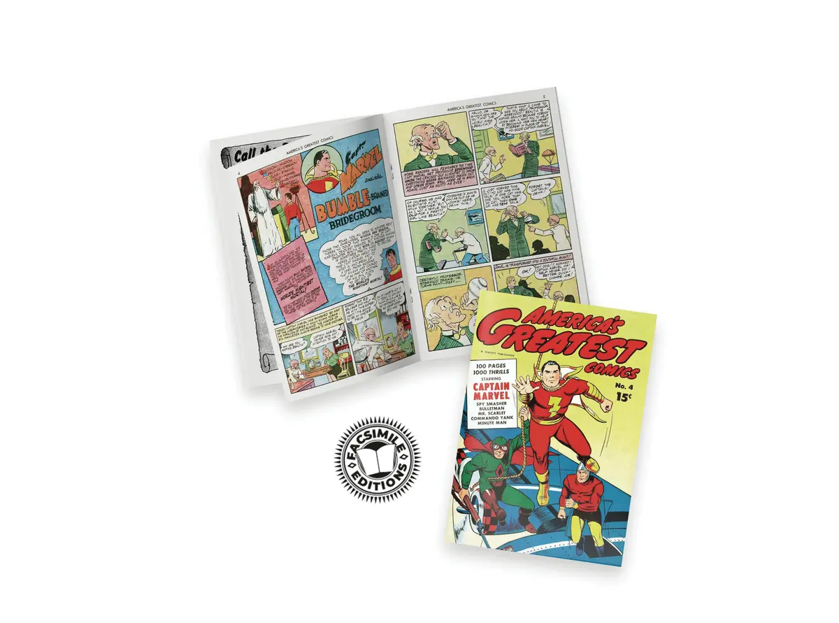 Ps Artbooks Americas Greatest Comics Facsimile Edition #4