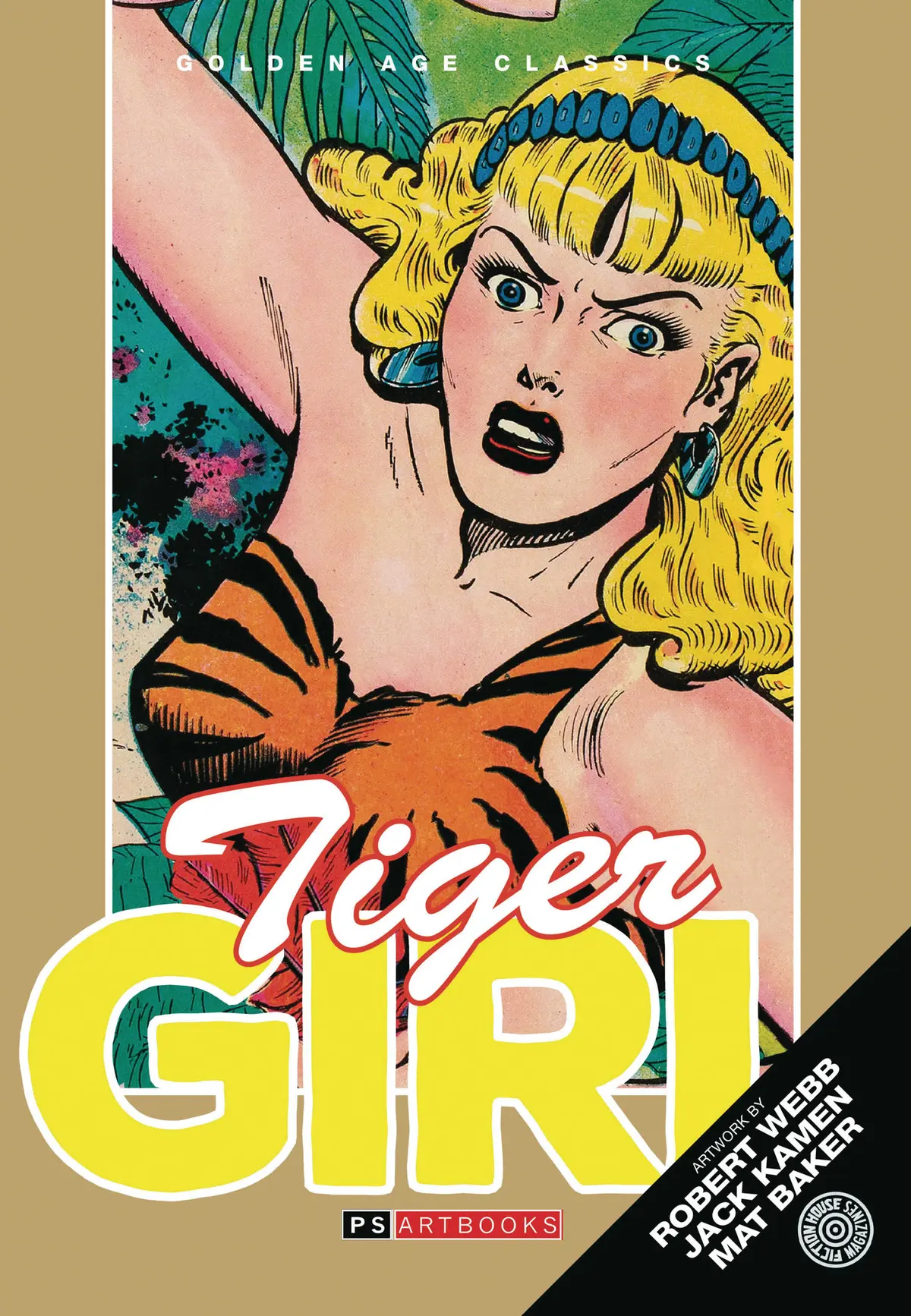Golden Age Fight Comics Features Tiger Girl Vol. 02
