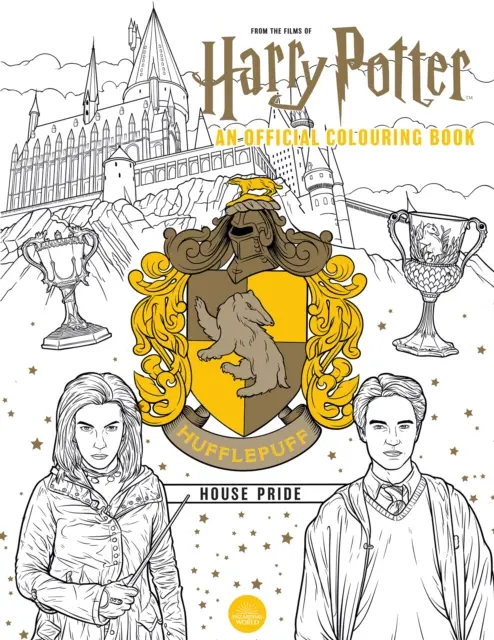 Harry Potter: Hufflepuff House Pride: The Official Colouring Book