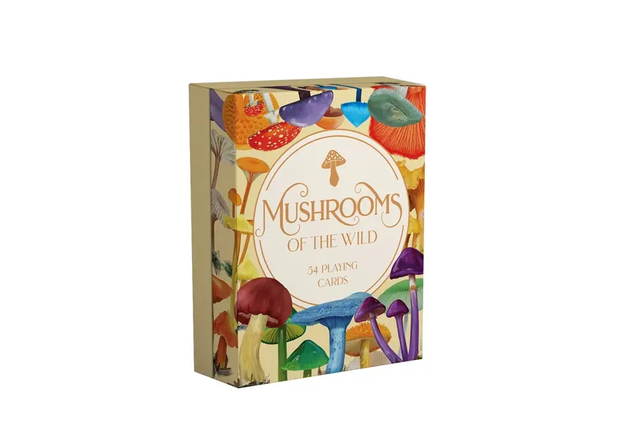 Mushrooms of the Wild: 54 playing cards