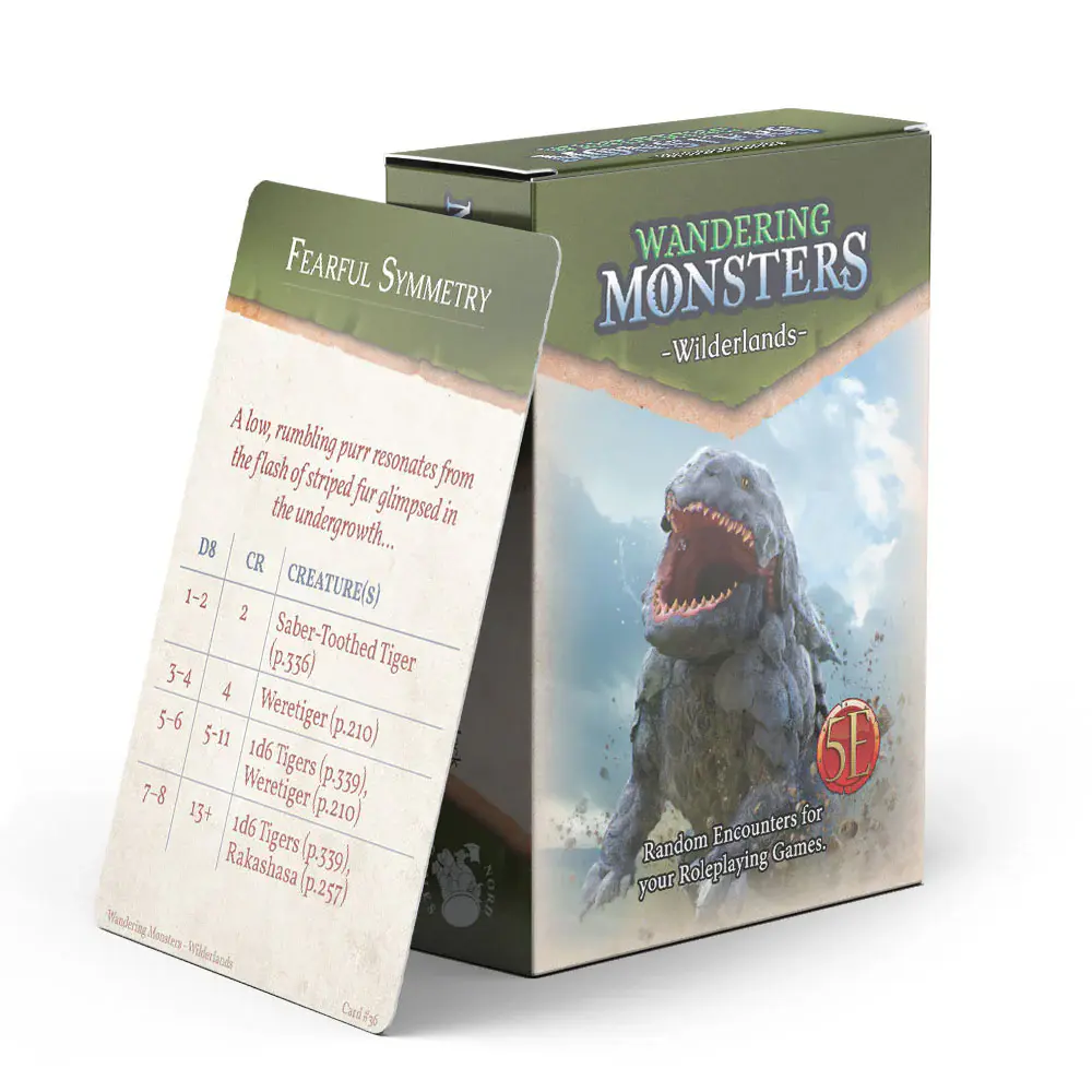 Wandering Monsters Wilderlands Deck (52)