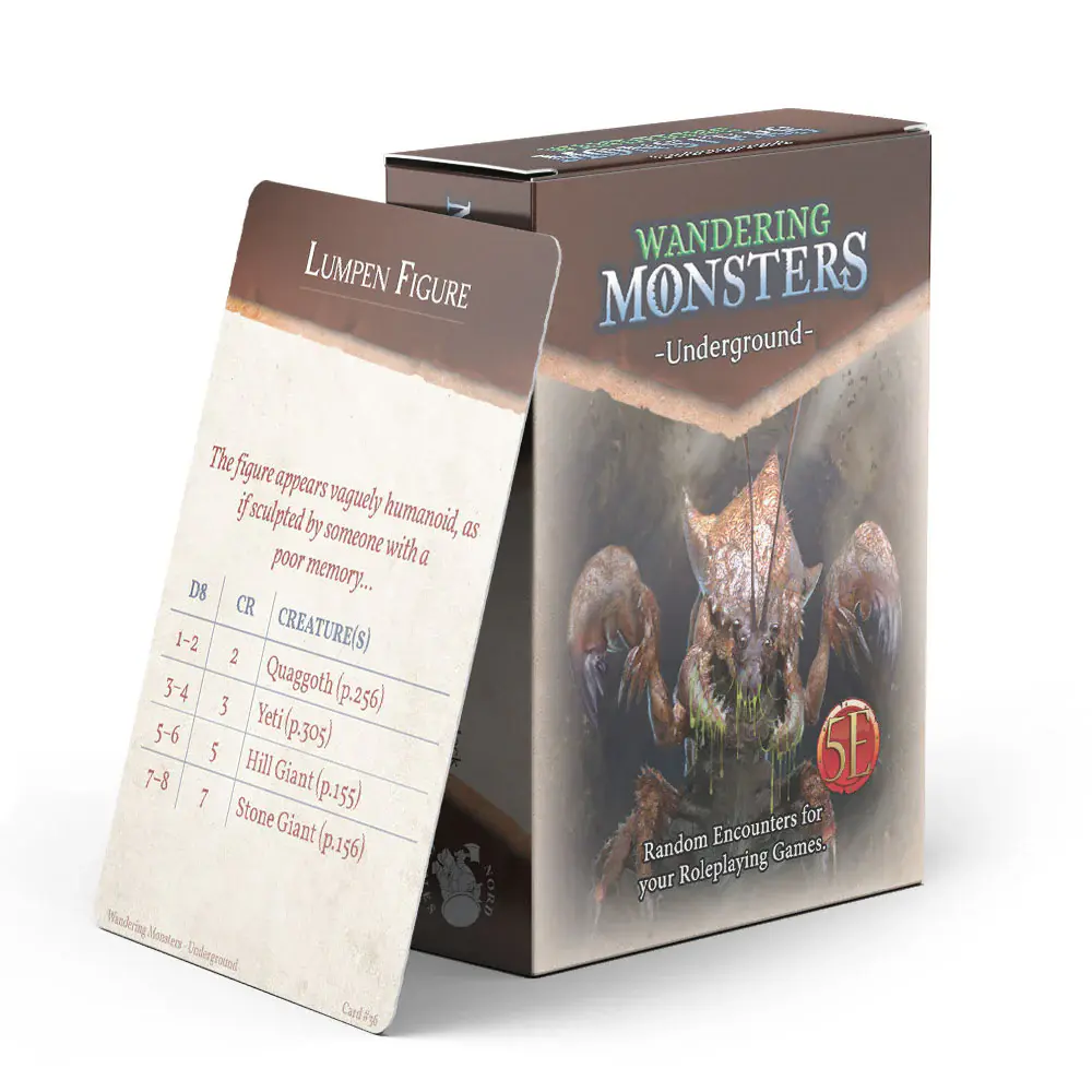 Wandering Monsters Underground Deck (52)