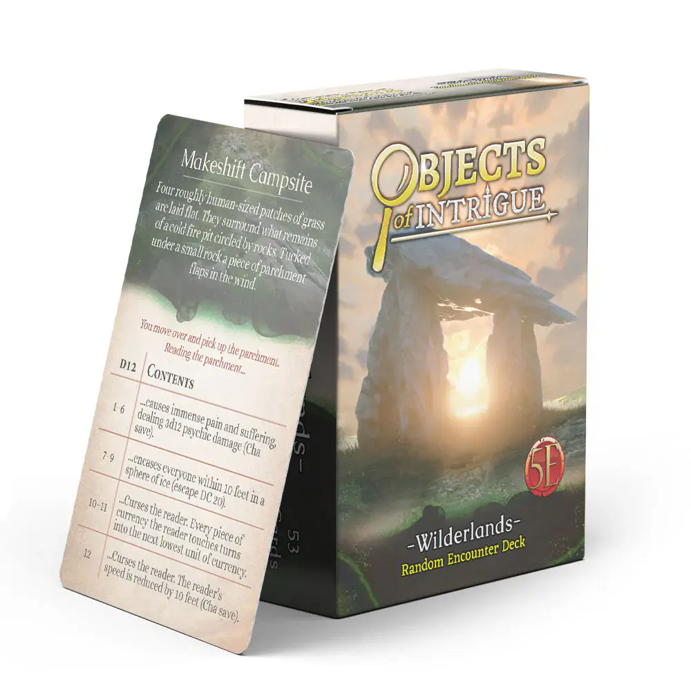 Objects Of Intrigue Wilderlands Deck (53)