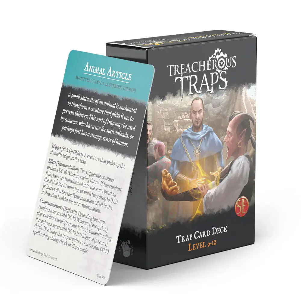 Treacherous Traps CR 9-12 Deck (50)