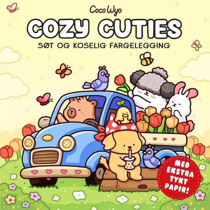 Cozy cuties fargelegging