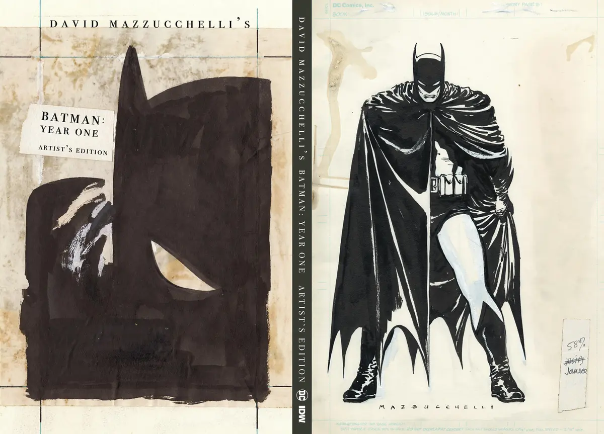 David Mazzucchelli Batman Year One Artists Edition