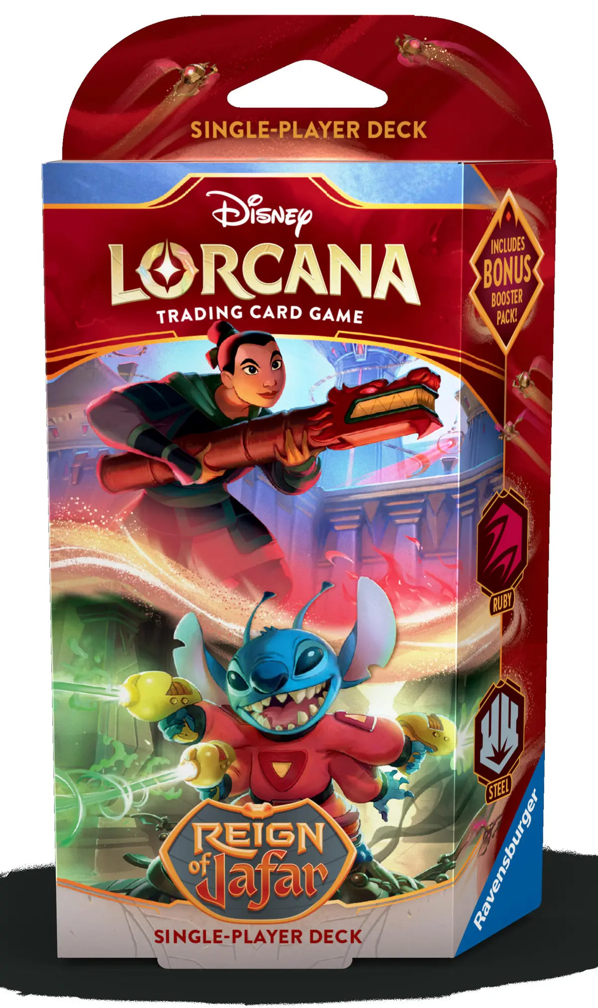Reign of Jafar Ruby & Steel (Mulan & Stitch) Starter Deck