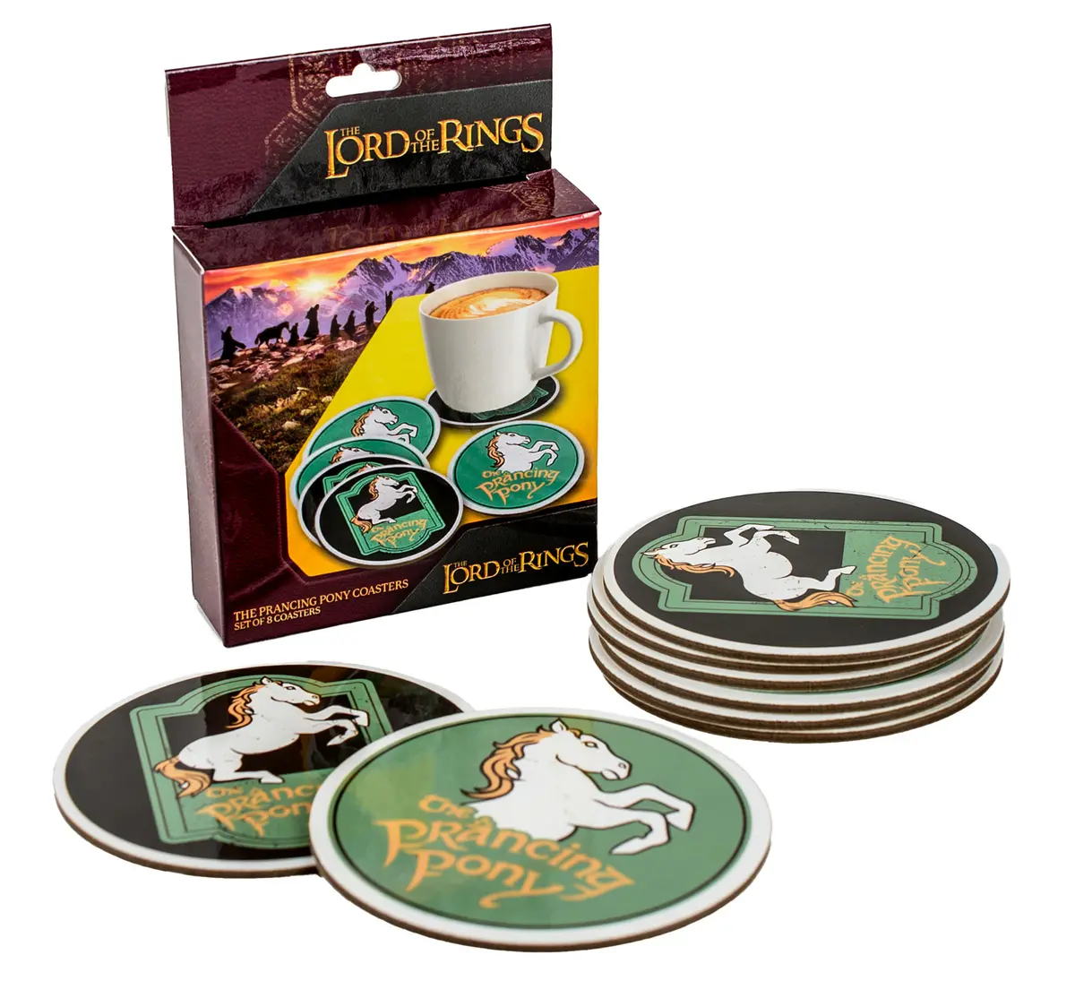 The Prancing Pony Coasters