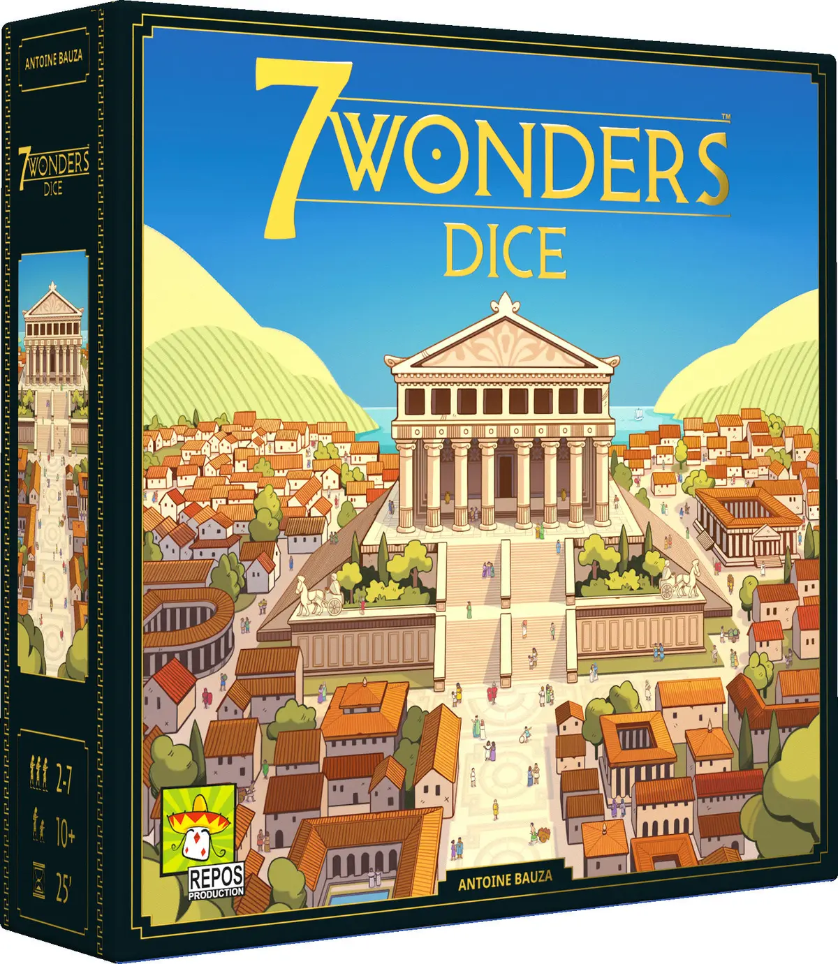 7 Wonders Dice Nordisk Utgave