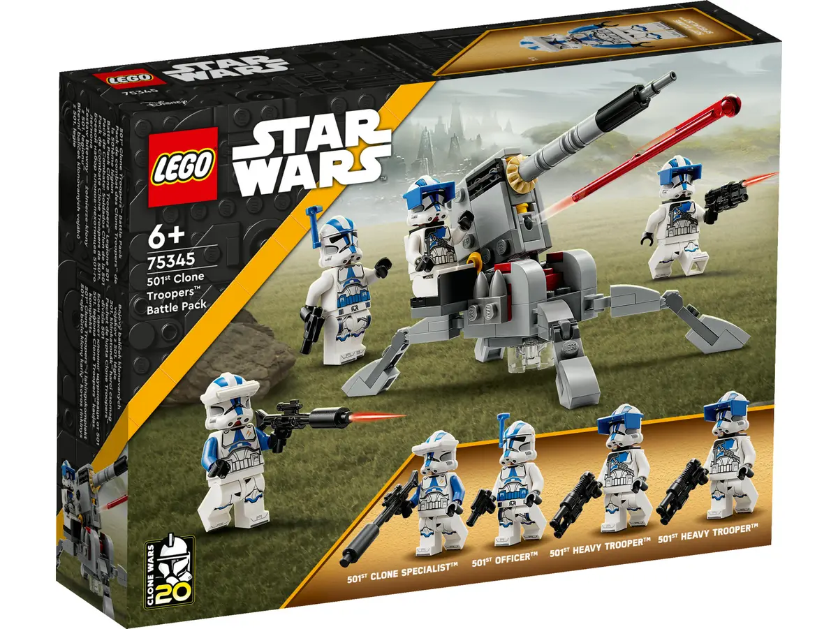 Stridspakke med 501st Clone Troopers (75345)