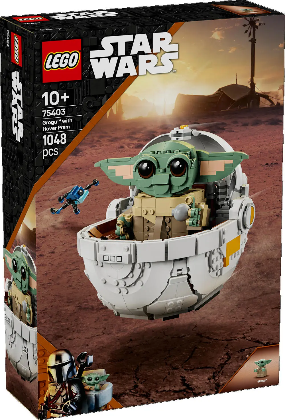 Grogu med svevende barnevogn (75403)