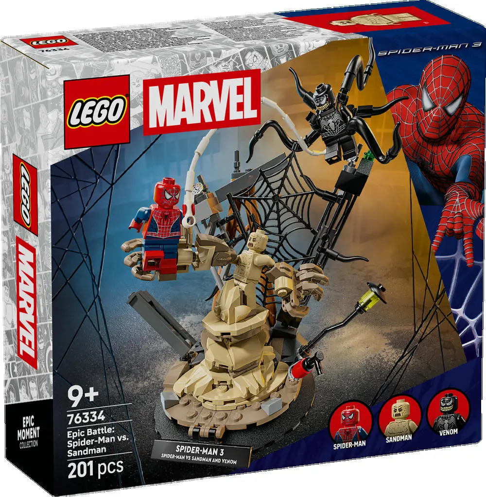 Episk oppgjør: Spider-Man mot Sandman (76334)