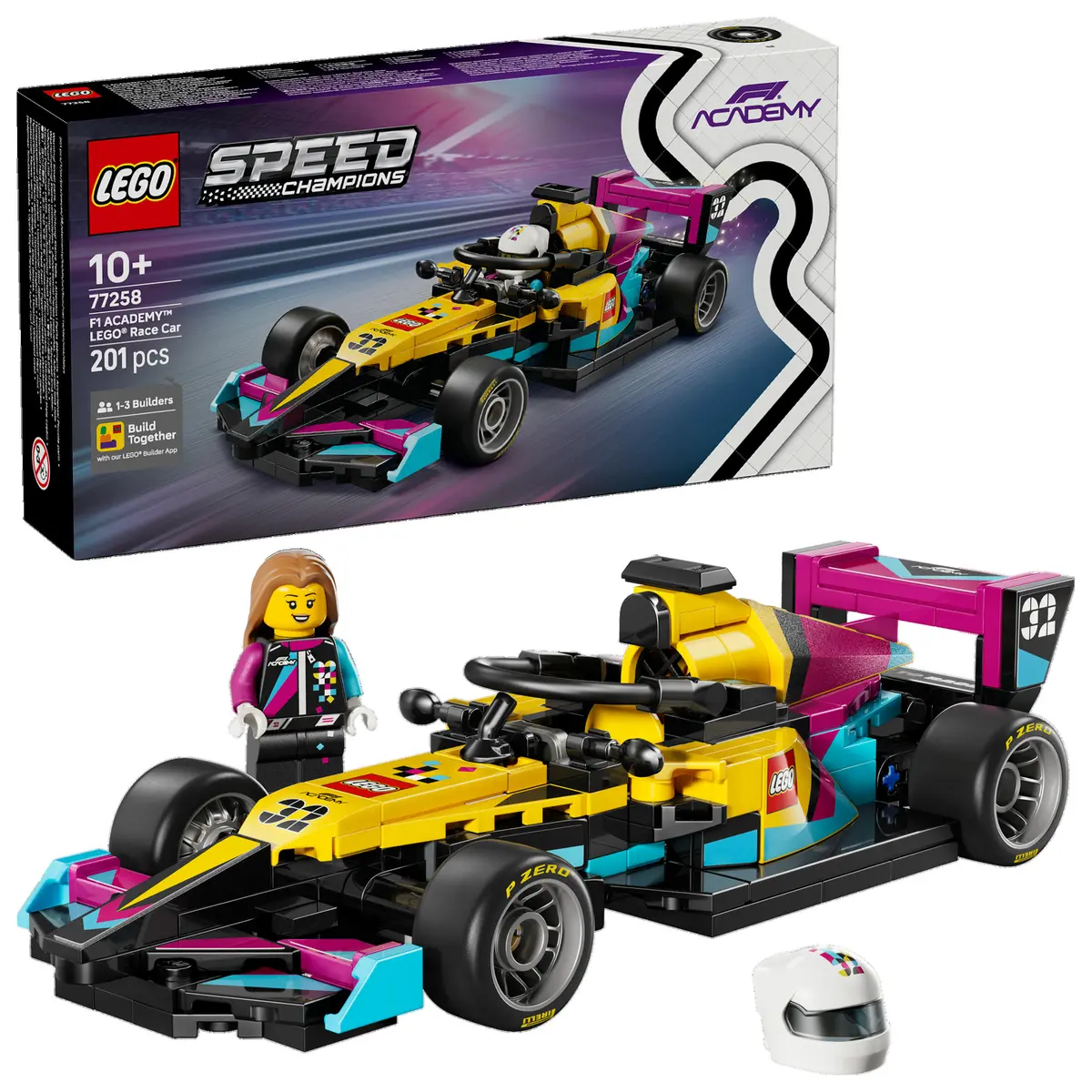 F1 ACADEMY LEGO racerbil (77258)