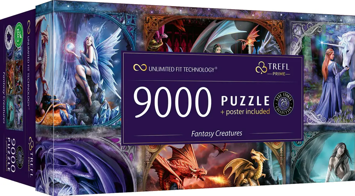 Fantasy Creatures Puzzle (9000)