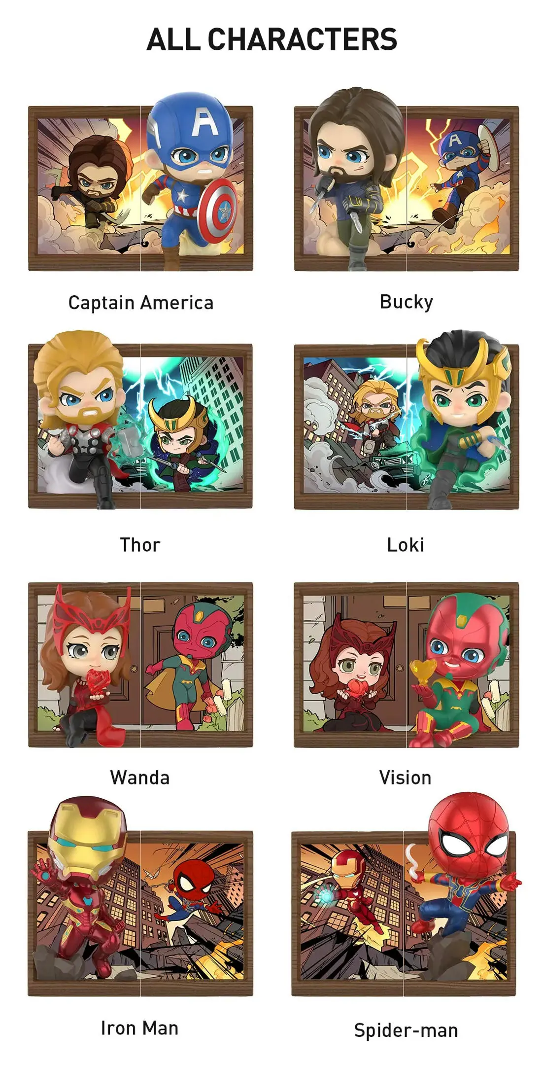 Marvel Photo Frame Blind Box