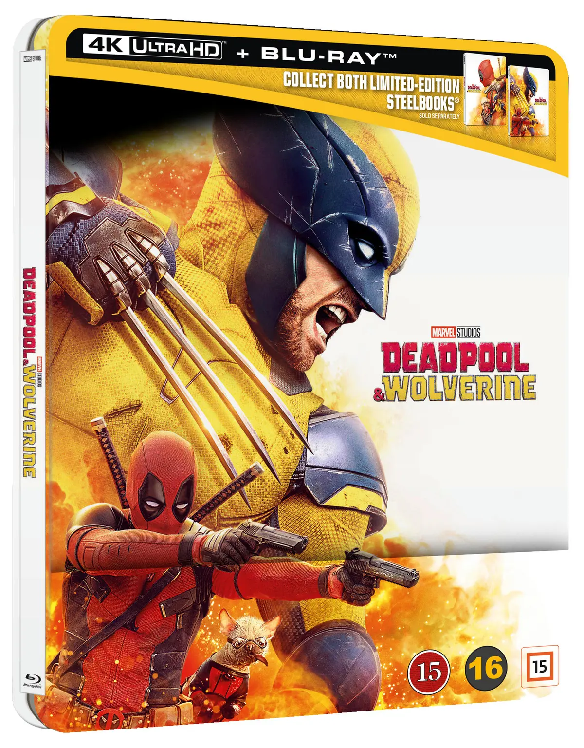 Deadpool & Wolverine Wolverine Steelbook (Blu-Ray + 4K UHD)