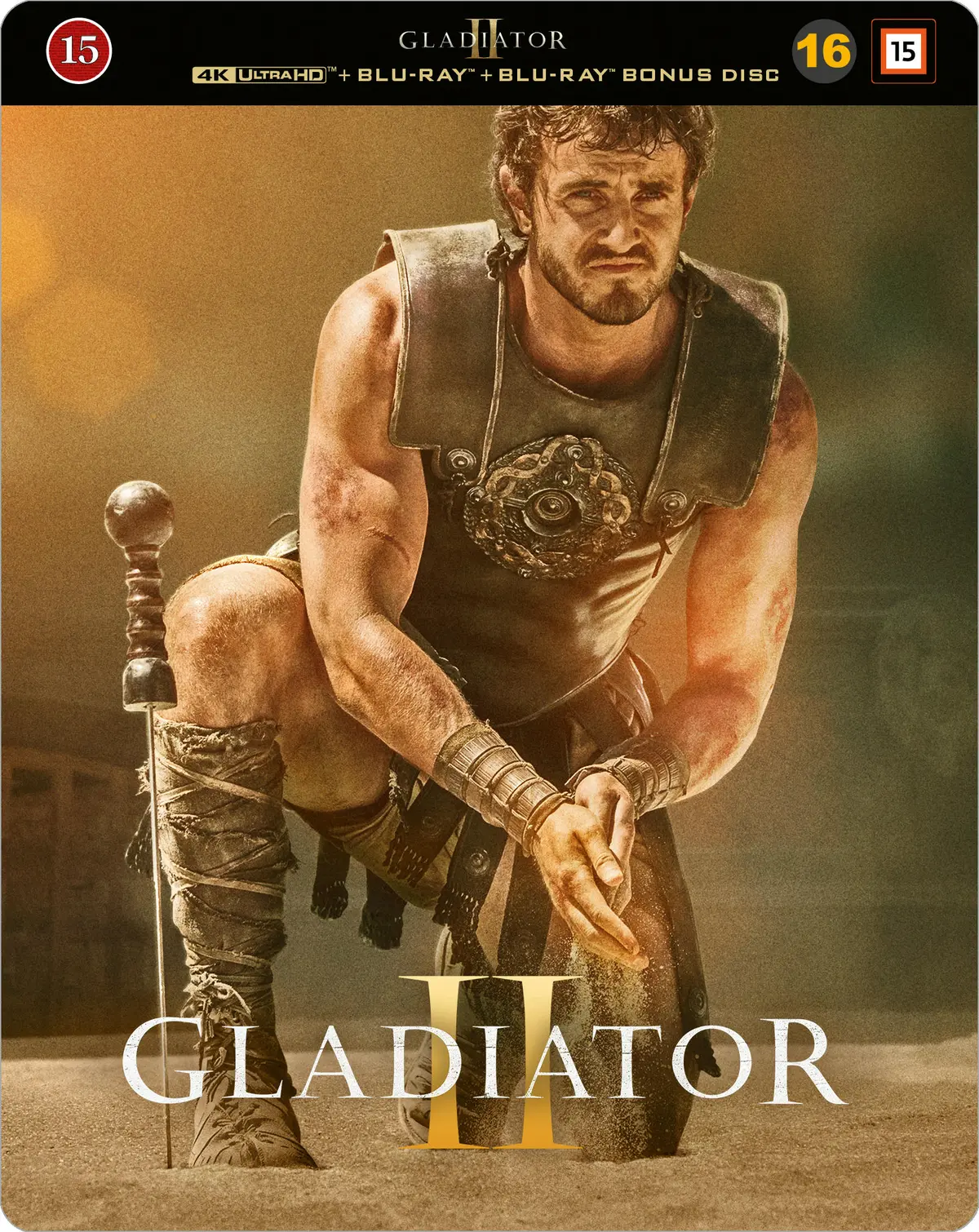 Gladiator 2 Steelbook (Blu-Ray + 4K UHD)