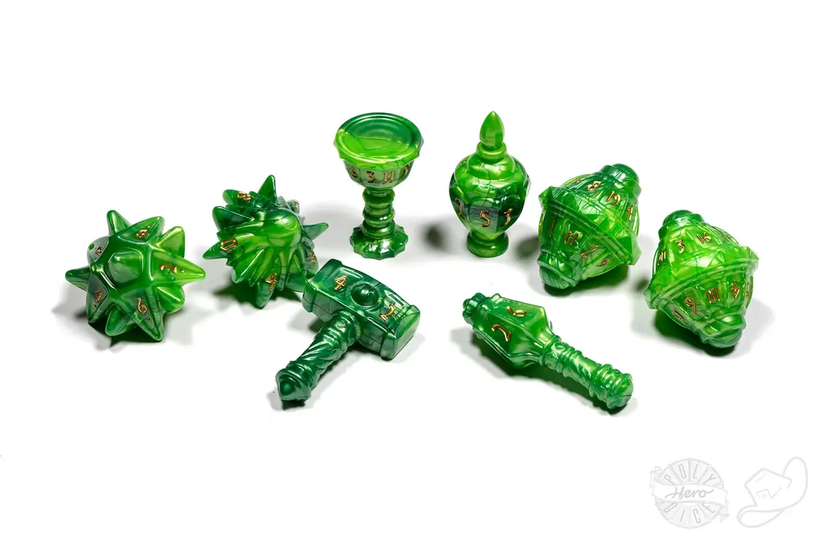 Cleric Poly Verdant Viridian (8)